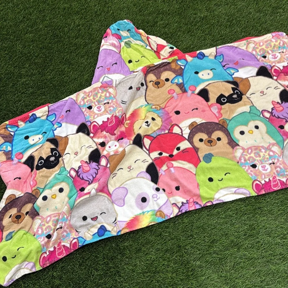Squishmallows Hooded Bath/Beach Towel